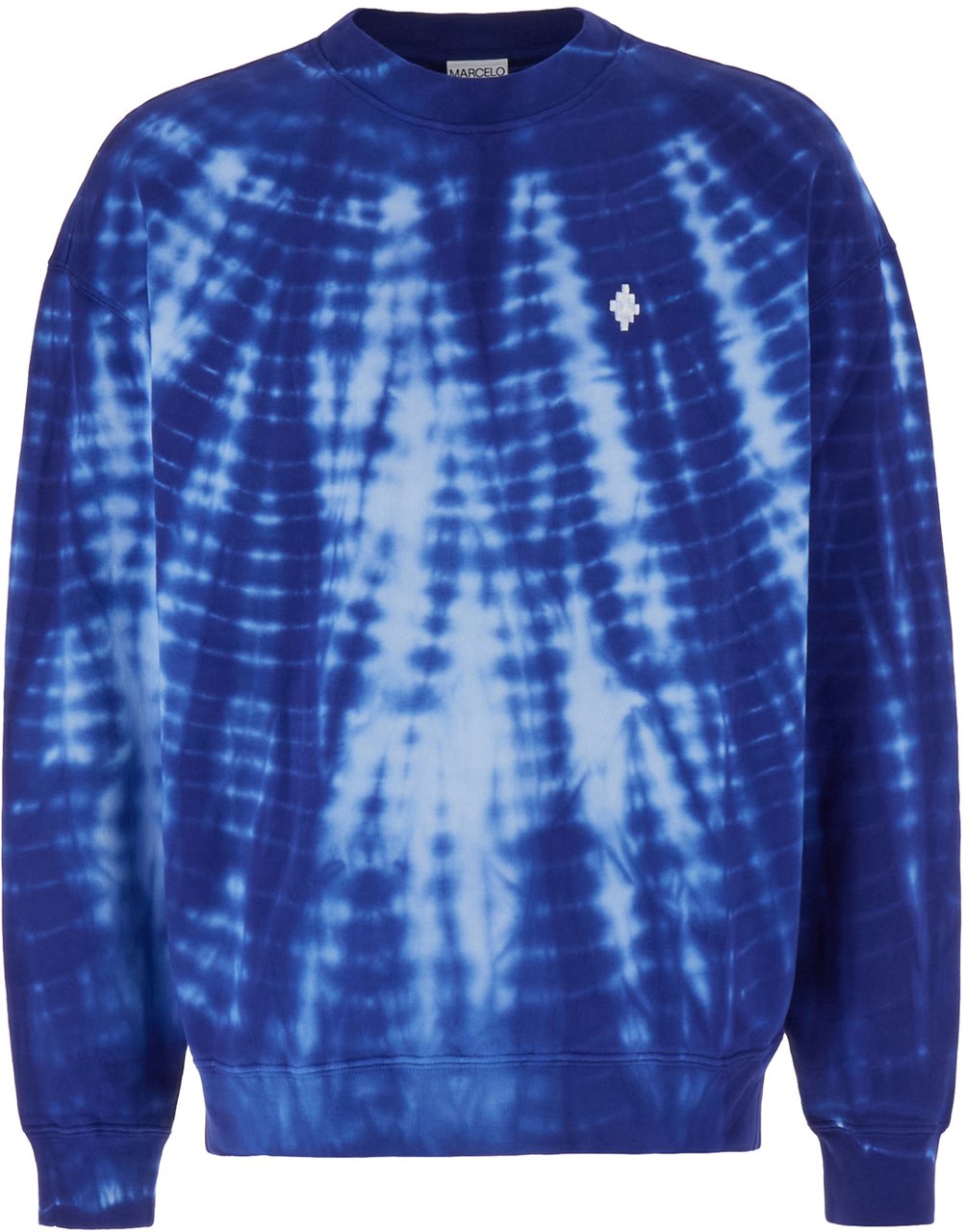 Marcelo Burlon Marcelo Burlon Multicolor cotton oversize sweatshirt Divers