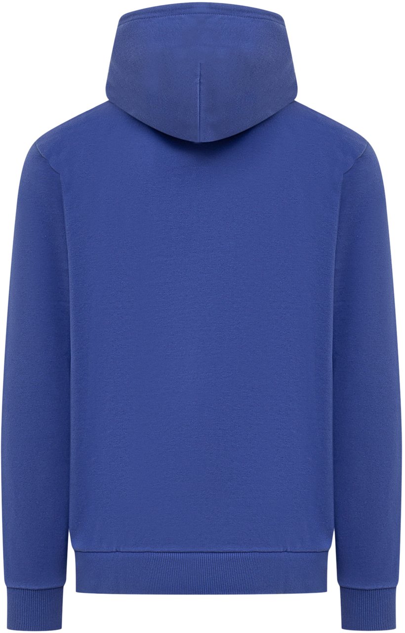 Marcelo Burlon Felpa con Cappuccio Blauw