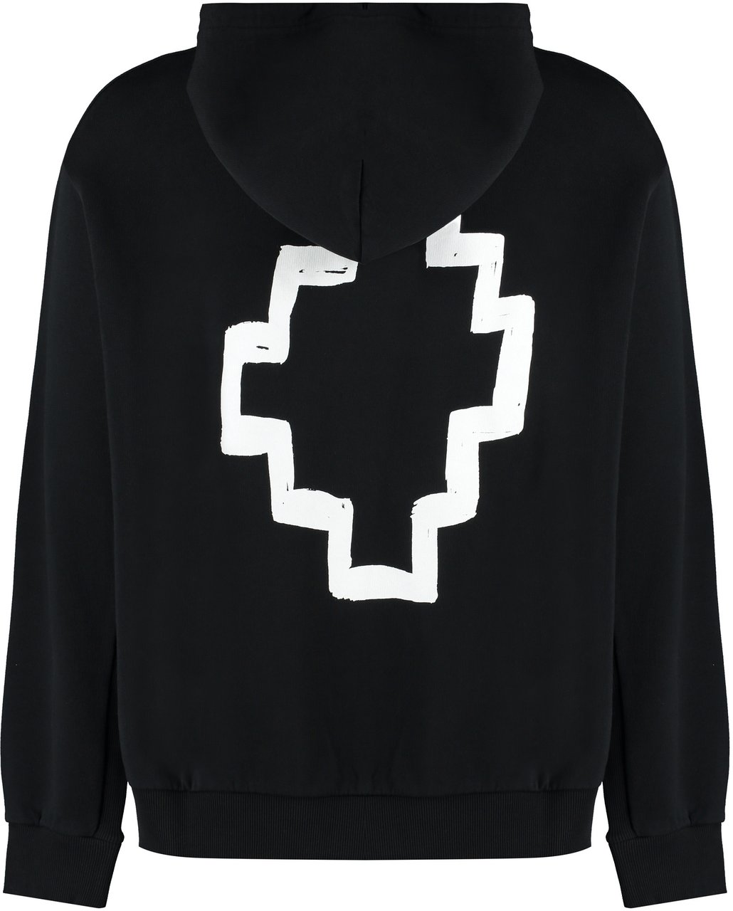 Marcelo Burlon Logo print hoodie Zwart