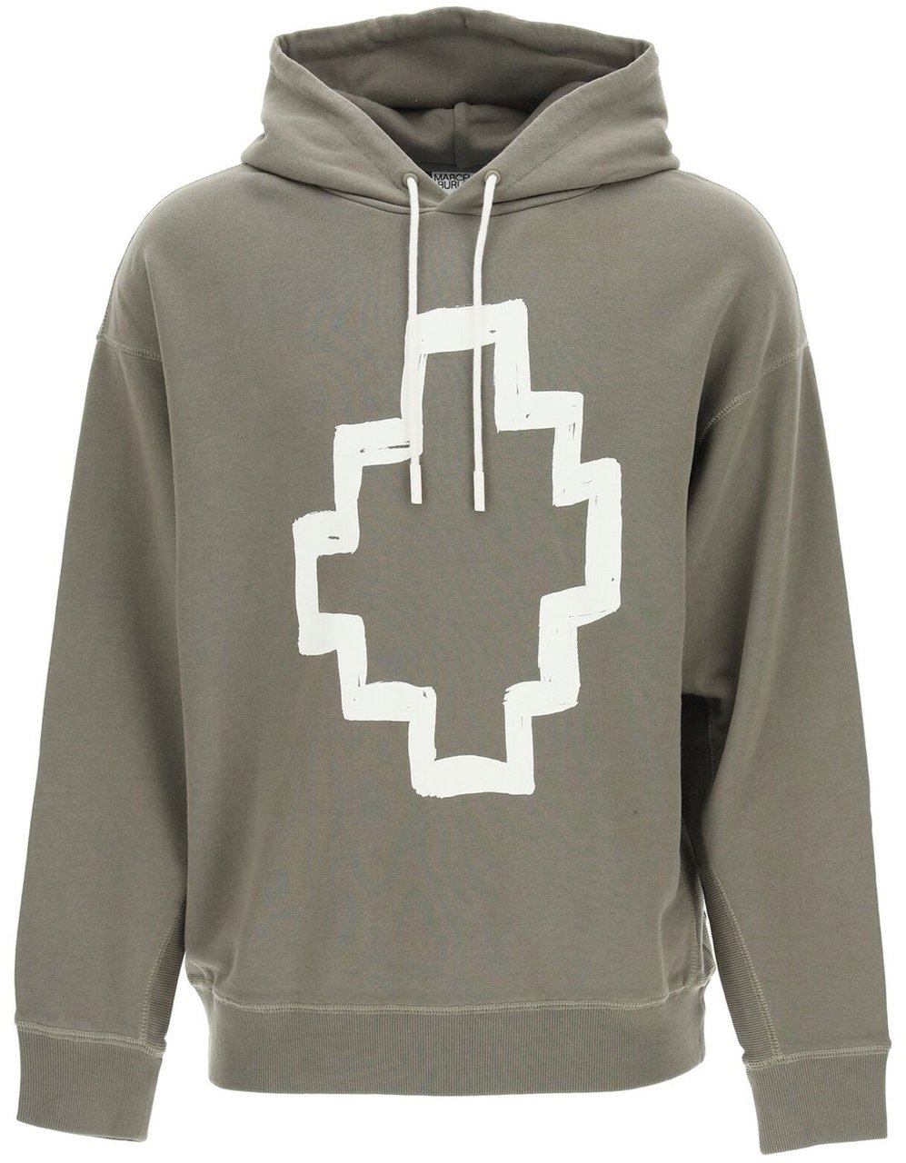 Marcelo Burlon Marcelo Burlon Oversize Hooded Sweatshirt Groen