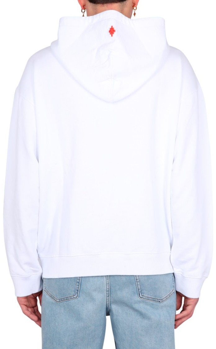Marcelo Burlon Rib Cage Sweatshirt Wit