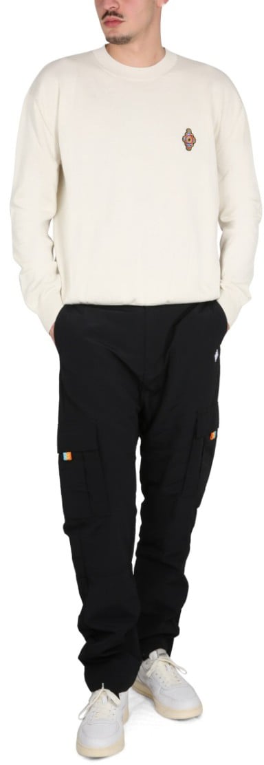Marcelo Burlon Cargo Cross Pants Zwart