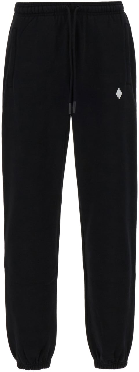 Marcelo Burlon Marcelo Burlon Black cotton joggers Zwart