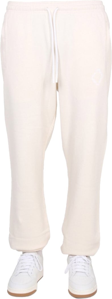 Marcelo Burlon Relaxed Fit Jogging Pants Neutraal
