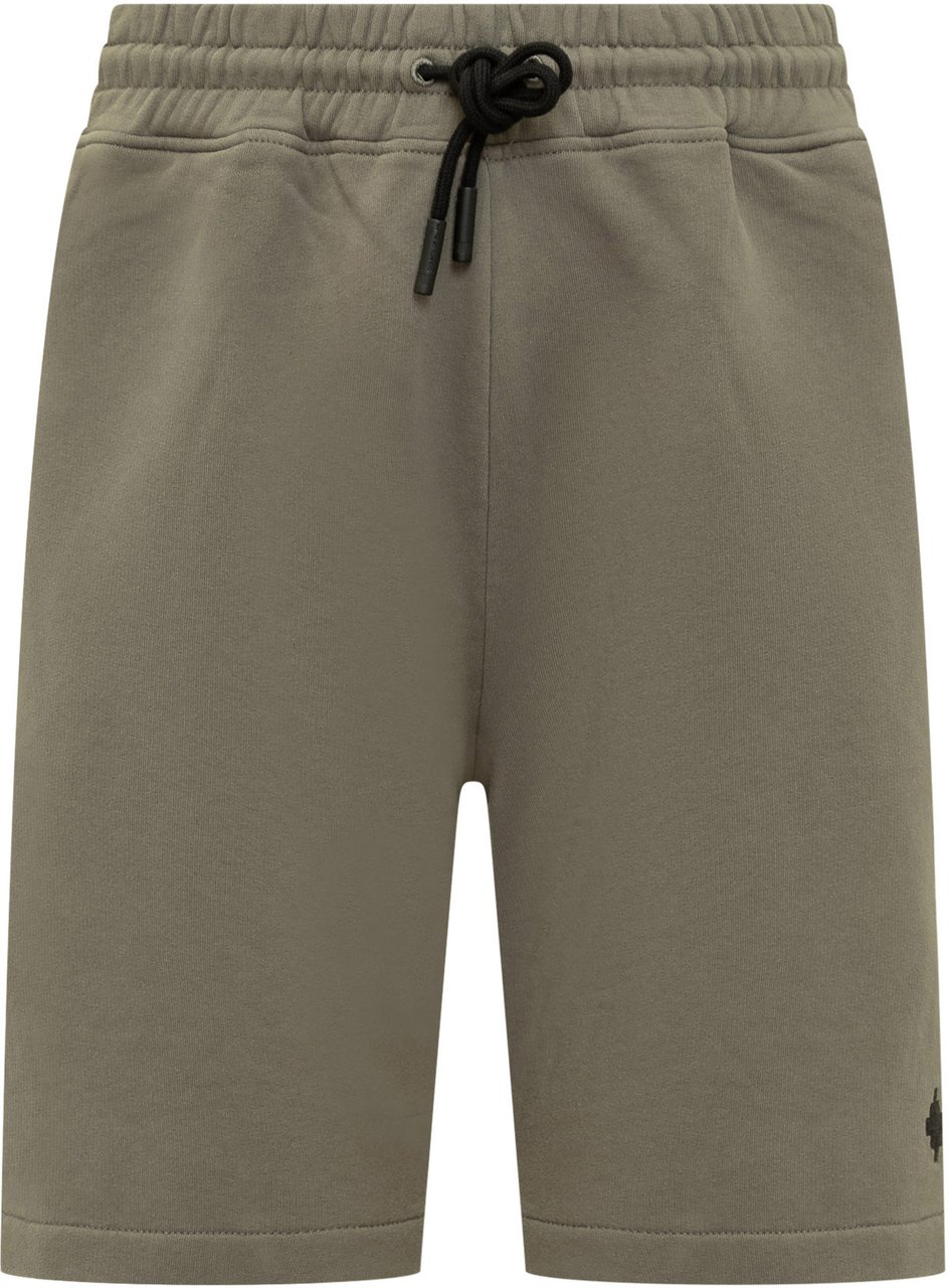 Marcelo Burlon Shorts Basket Cross Lime