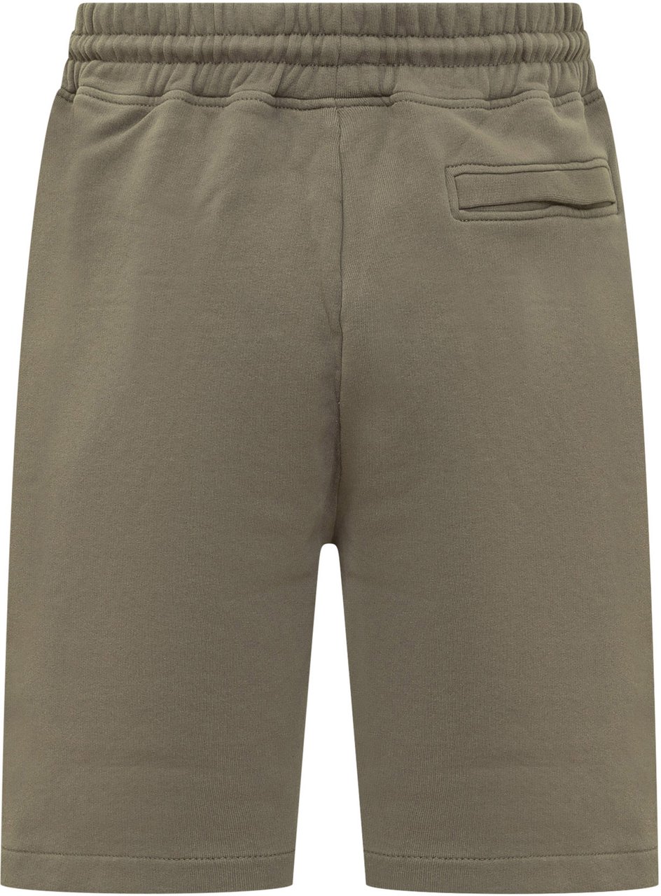 Marcelo Burlon Shorts Basket Cross Lime