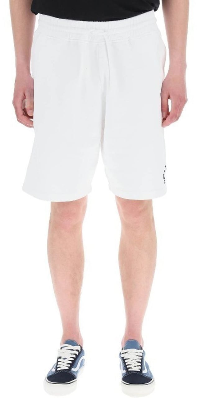 Marcelo Burlon Marcelo burlon Tempera Cross Shorts Wit