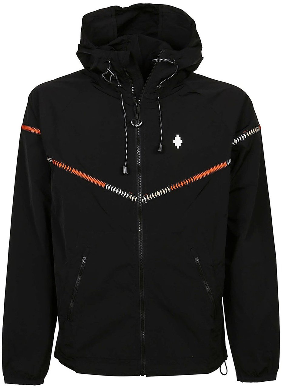 Marcelo Burlon Marcelo Burlon County Of Milan Windbreaker Jacket Zwart