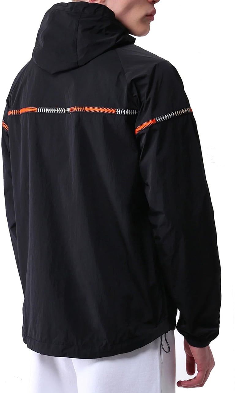 Marcelo Burlon Marcelo Burlon County Of Milan Windbreaker Jacket Zwart