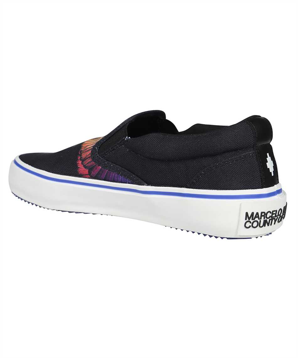 Marcelo Burlon Slip-on sneakers Zwart