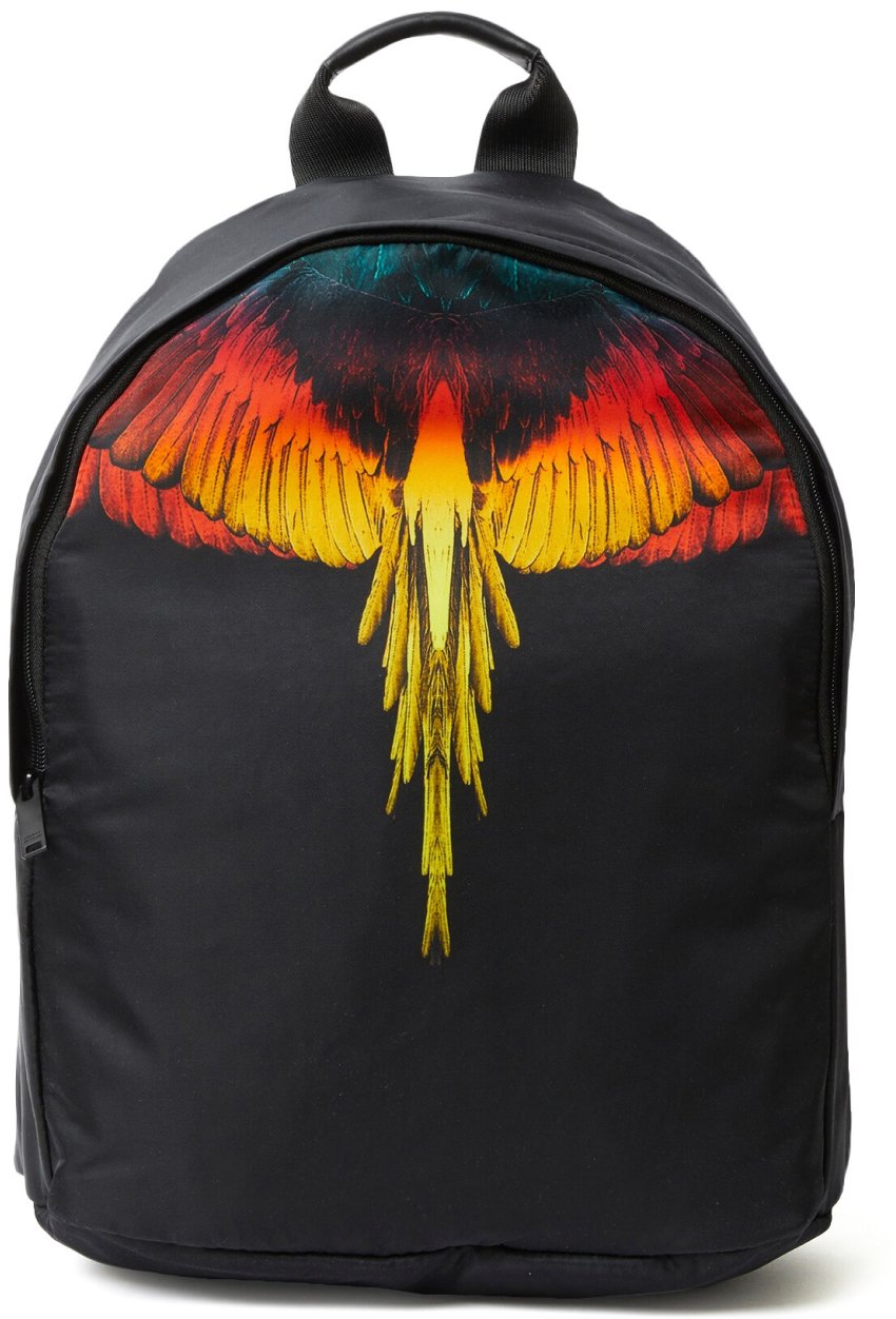 Marcelo Burlon Icon Wings Logo Backpack Zwart