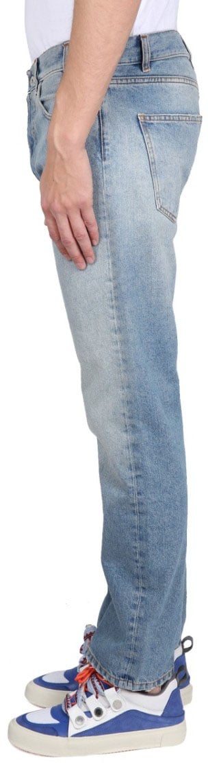 Marcelo Burlon Slim Fit Jeans Grijs