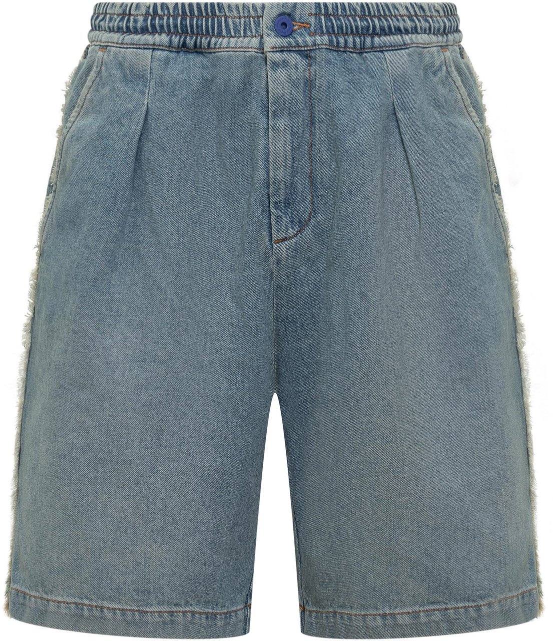 Marcelo Burlon Shorts Stone Medium Blauw