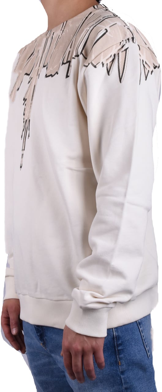 Marcelo Burlon Sweatshirt White Wit