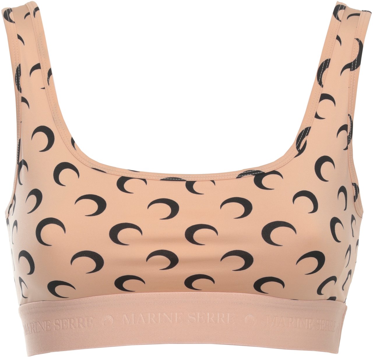 Marine Serre Top Beige Beige
