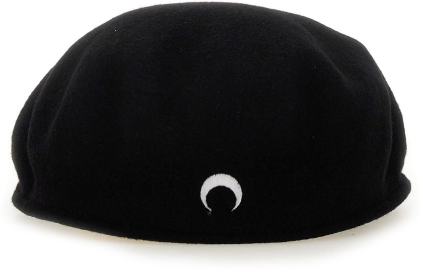 Marine Serre CAP WITH LOGO Zwart