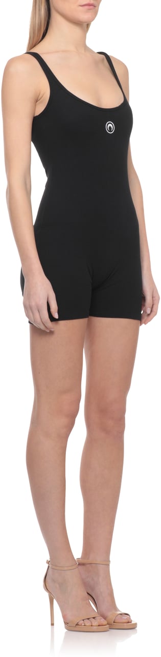 Marine Serre Dresses Black Zwart