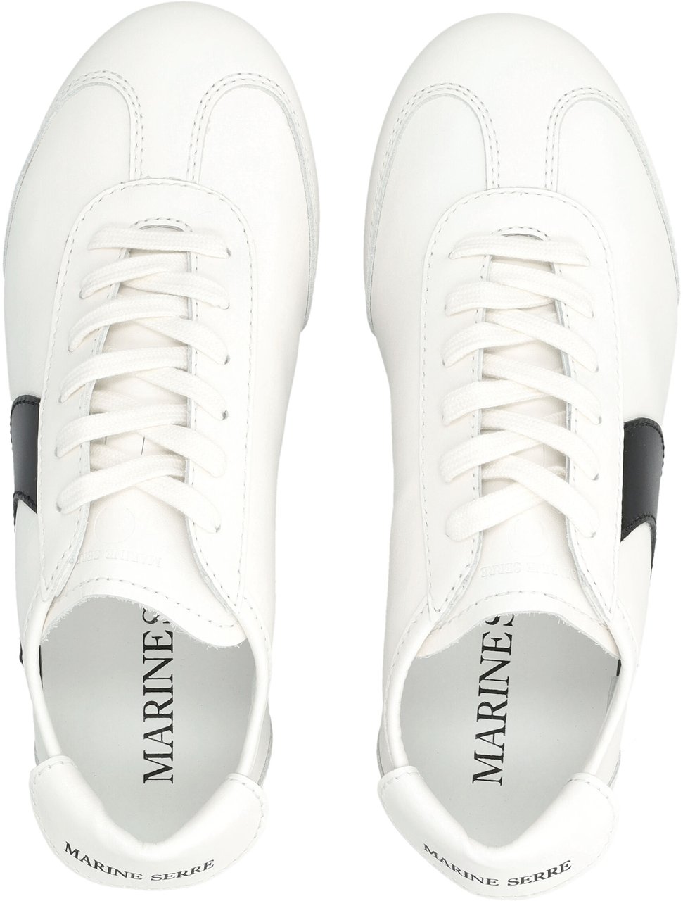 Marine Serre Ms Astra Sneaker Beige Wit