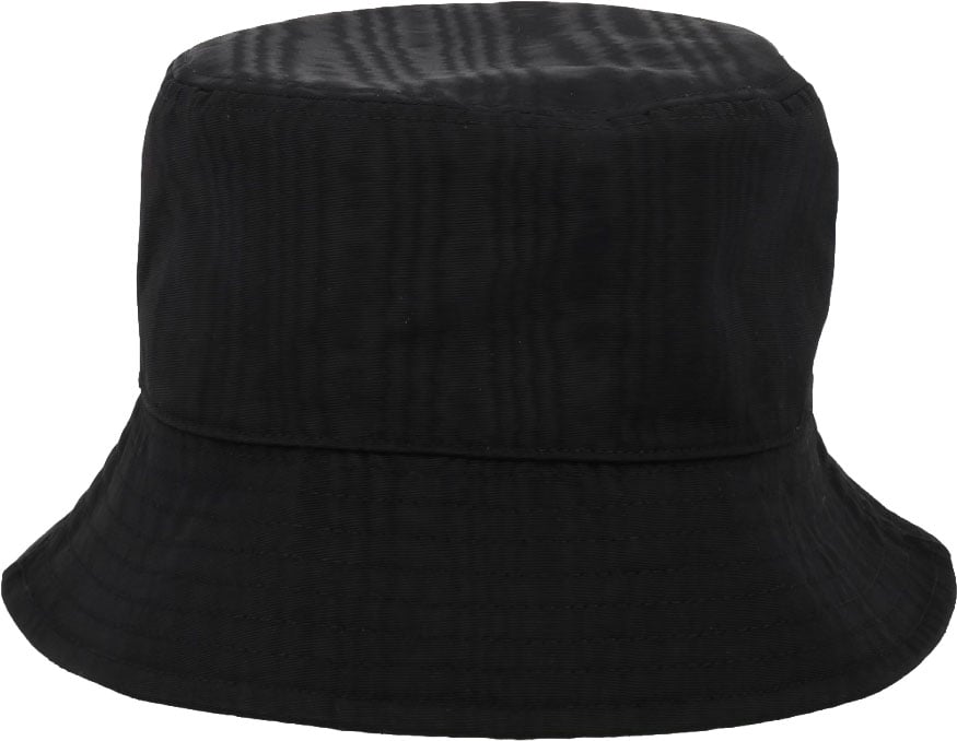 Marine Serre CAPPELLO BUCKET IN MOIRE Zwart