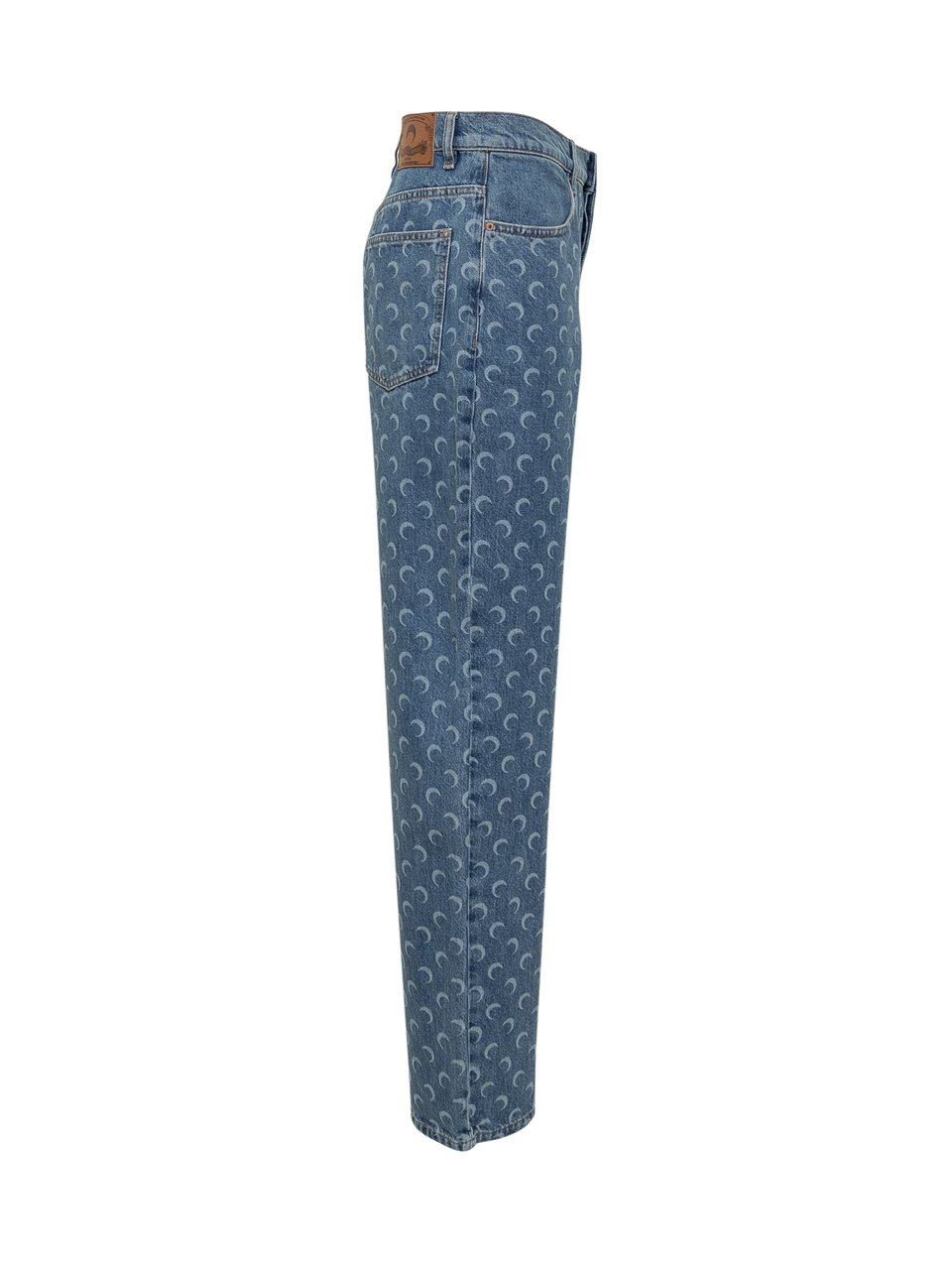 Marine Serre Jeans Blue Blauw