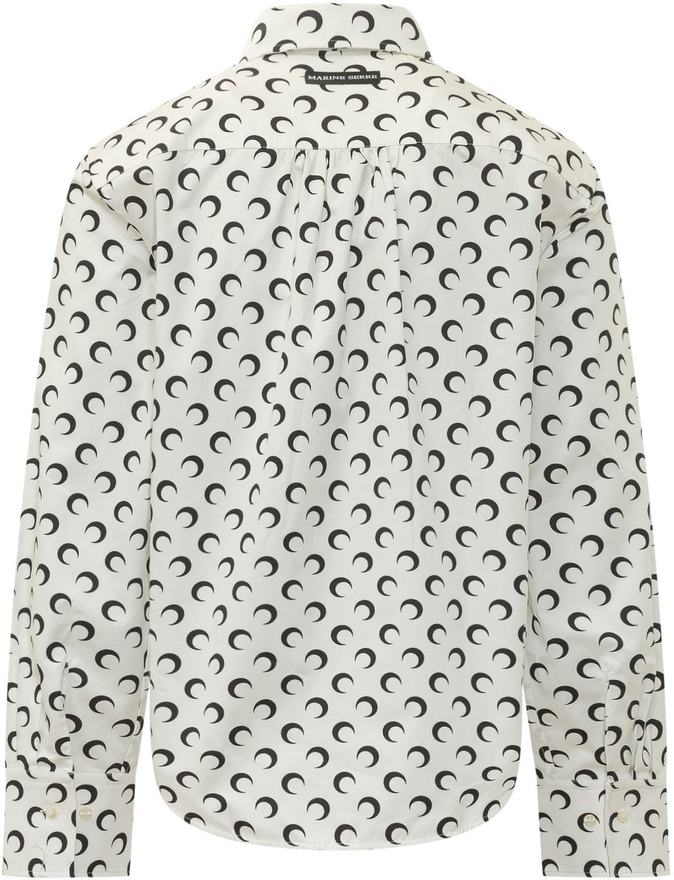 Marine Serre Camicia con Stampa All Over Wit