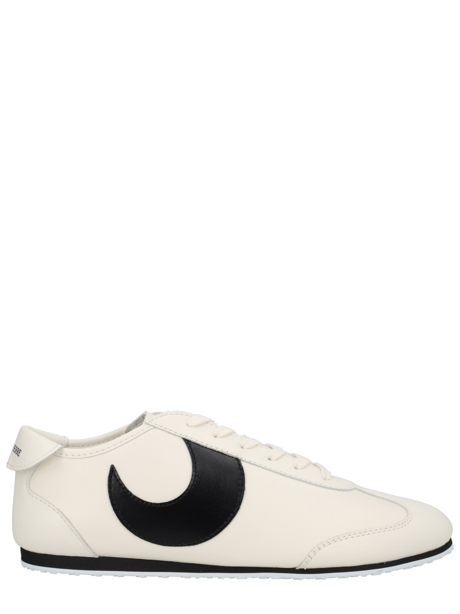 Marine Serre Off-White Astra Crescent Accent Sneakers Neutraal