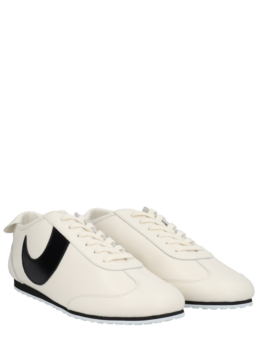 Marine Serre Off-White Astra Crescent Accent Sneakers Neutraal