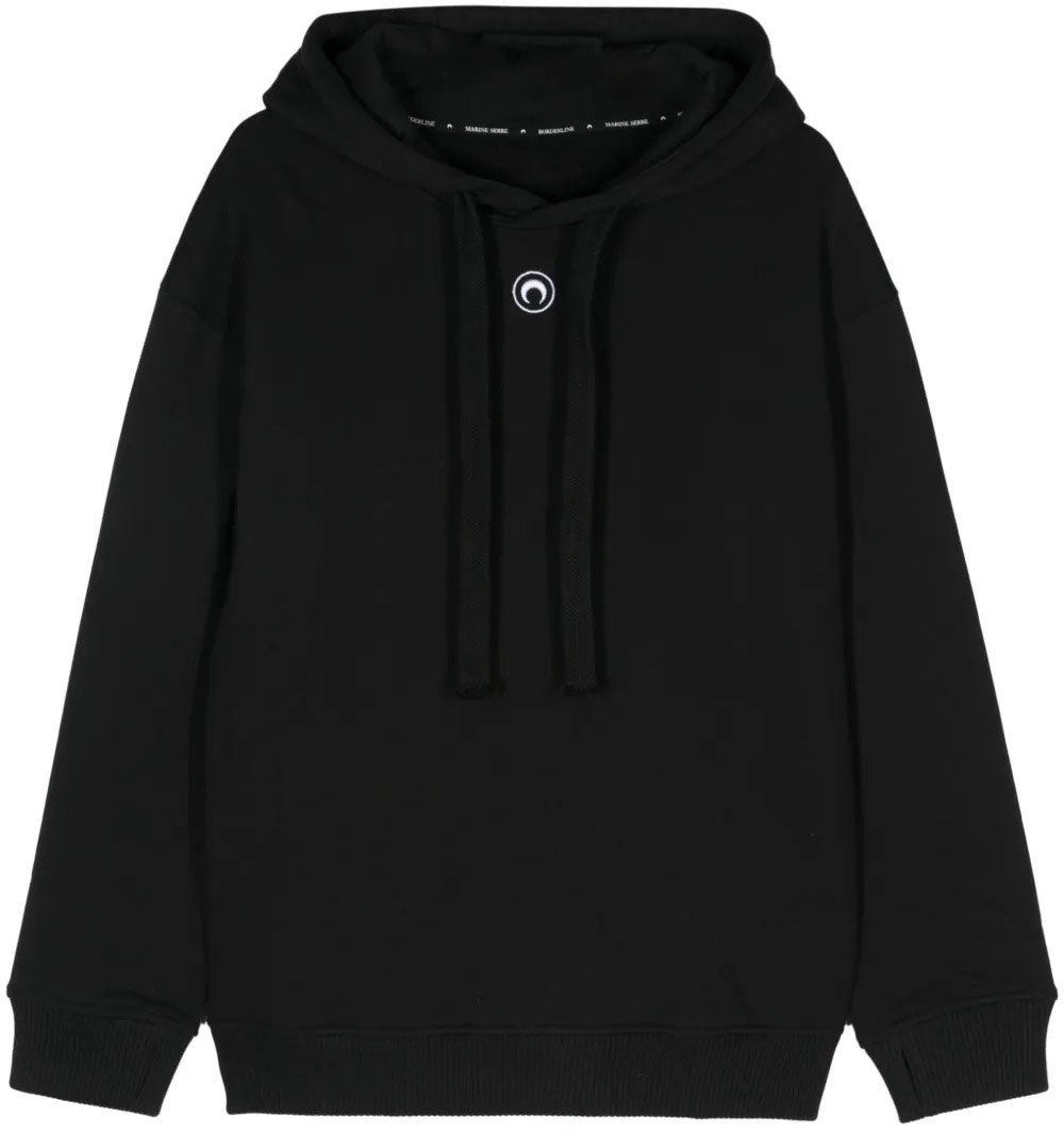 Marine Serre Sweaters Black Zwart