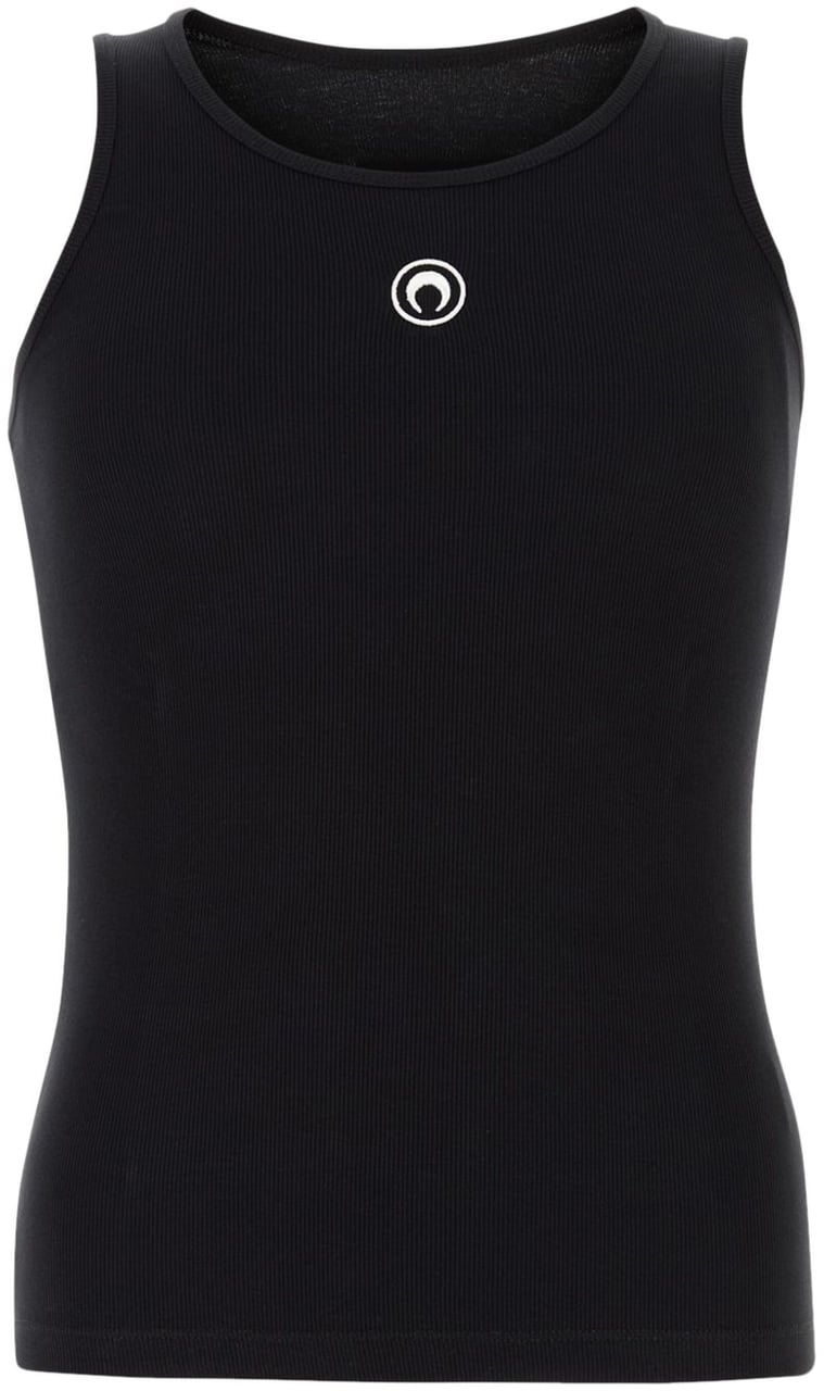 Marine Serre Top Black Zwart