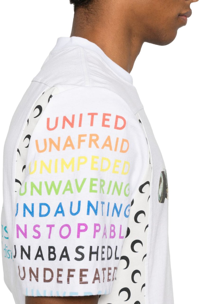 Marine Serre T-Shirts And Polos White Wit