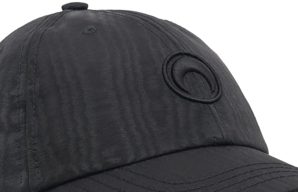 Marine Serre Hats Black Zwart