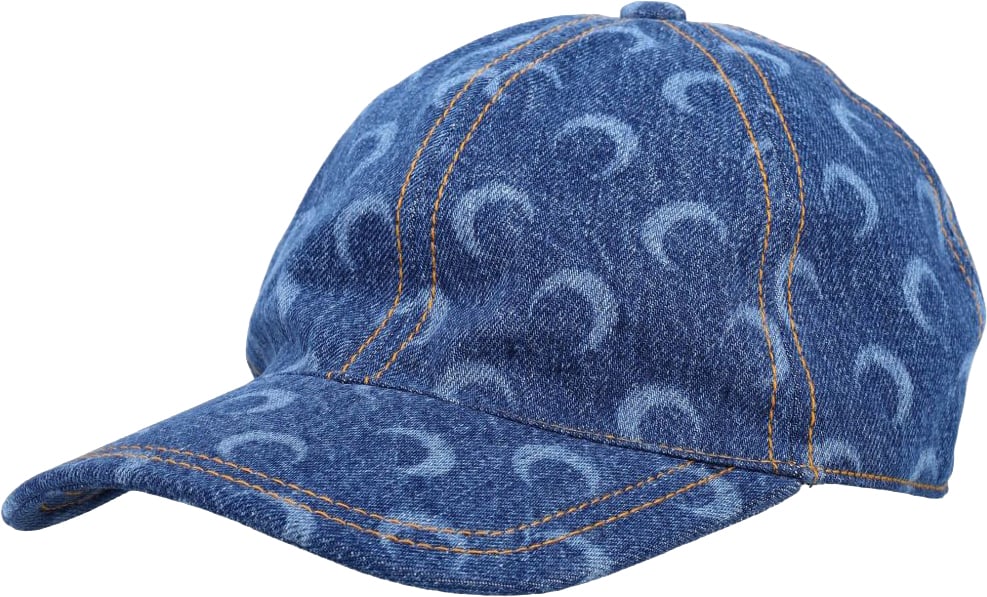 Marine Serre Hats Multicolour Lichtblauw