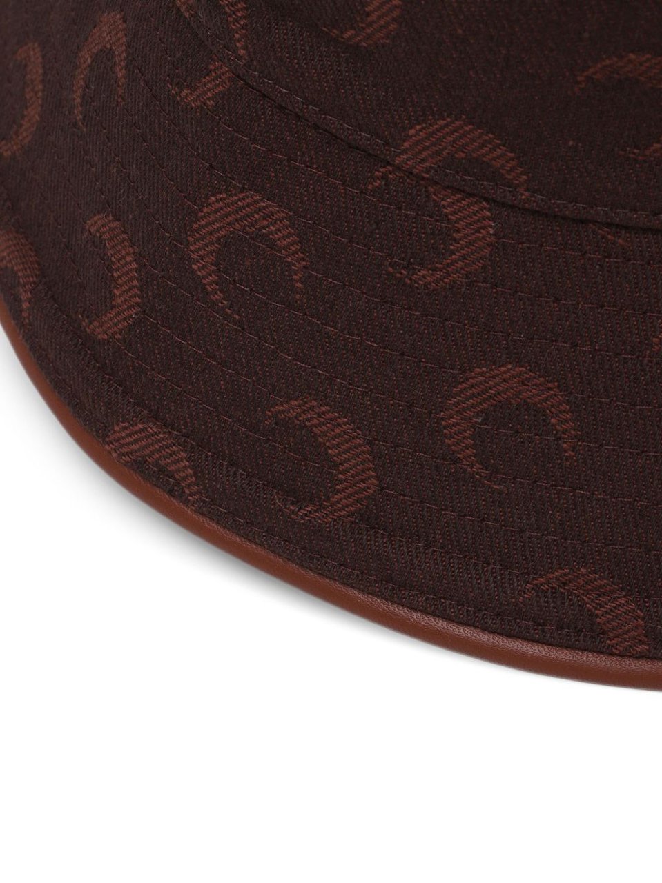 Marine Serre Hats Brown Bruin