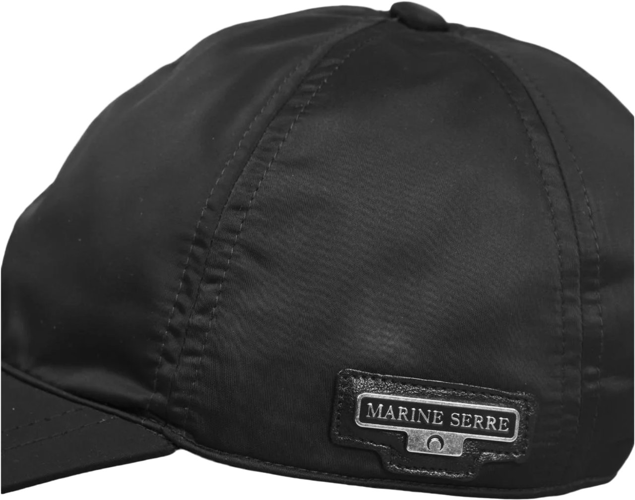 Marine Serre BASEBALL CAP BLACK Zwart