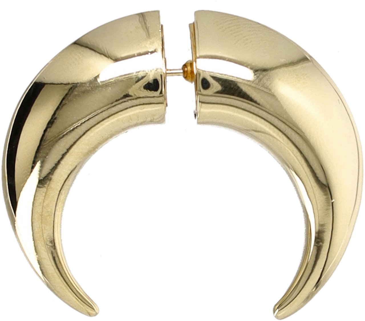 Marine Serre Moon Earring Tribal Oro Goud