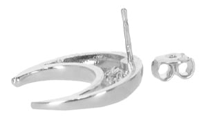 Marine Serre Bijoux Silver Zilver