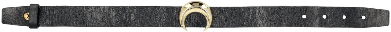 Marine Serre Chocker Moon Nero Zwart