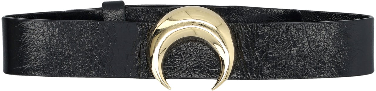 Marine Serre Chocker Moon Nero Zwart