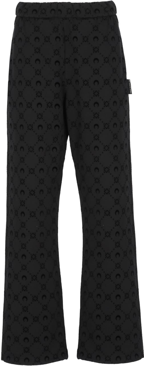Marine Serre Trousers Black Zwart