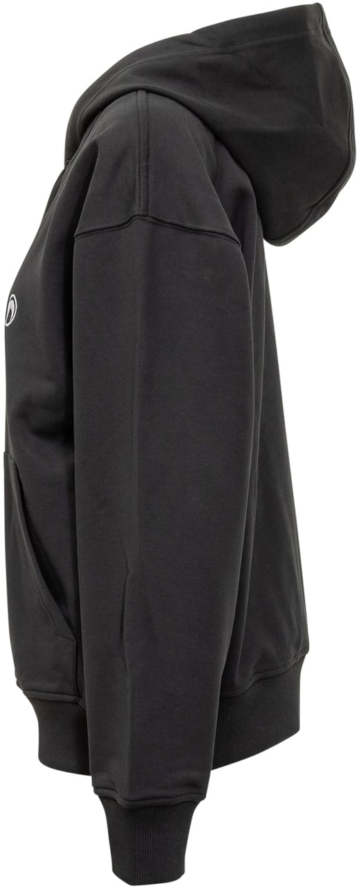 Marine Serre Top Marine Serre Cotone Logo Zwart