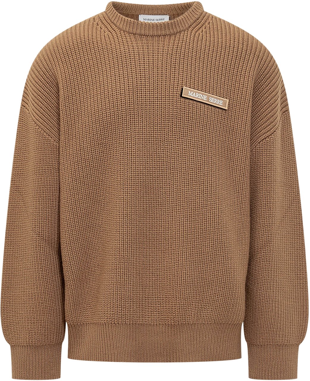 Marine Serre Maglia con Logo Bruin