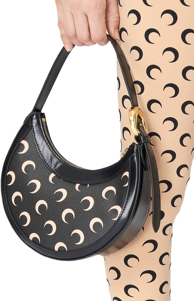 Marine Serre Bags Black Zwart