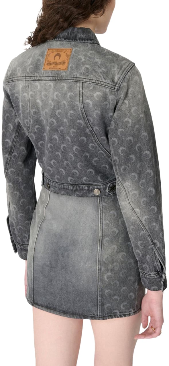 Marine Serre Coats Grey Grijs