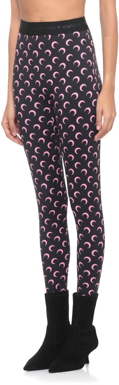 Marine Serre Trousers Black Zwart