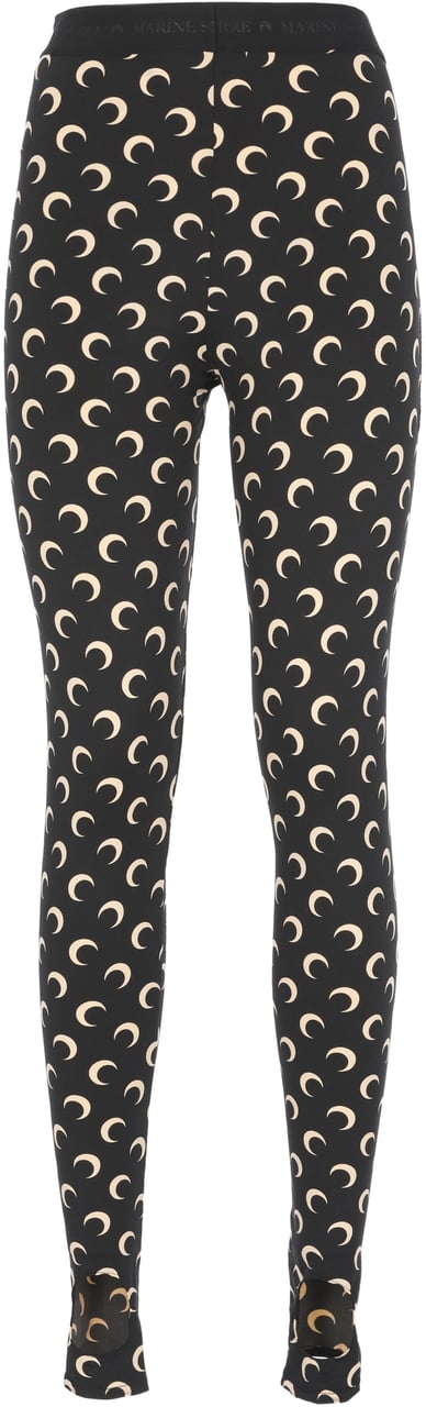 Marine Serre Trousers Black Zwart