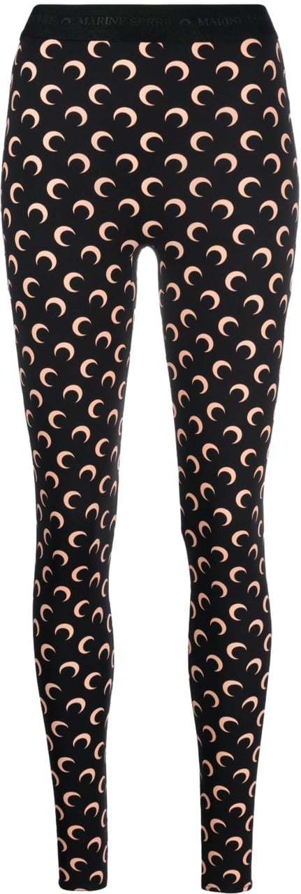 Marine Serre Trousers Black Zwart