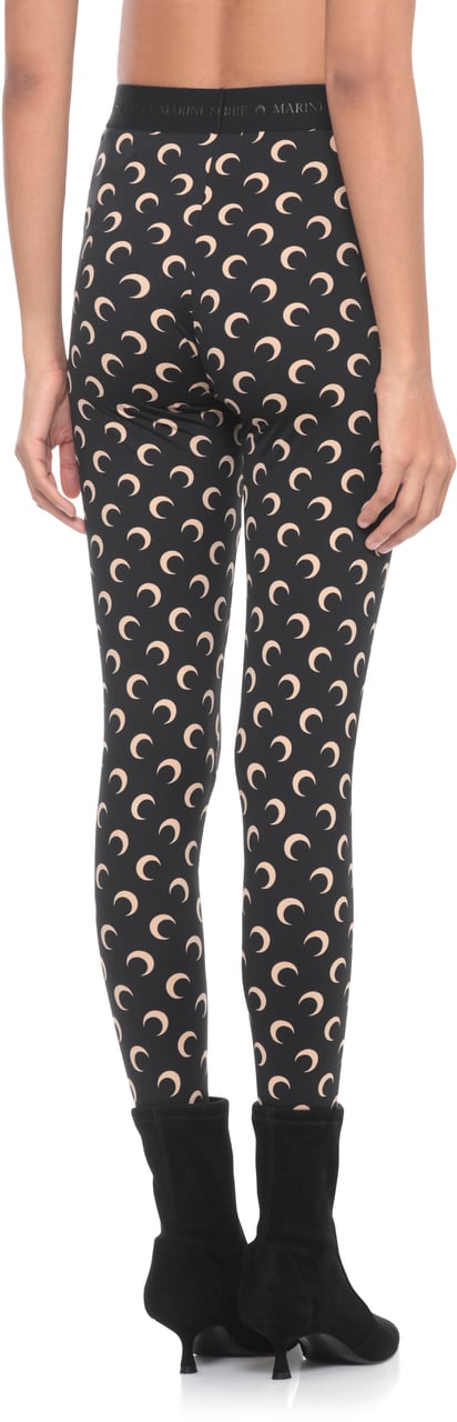 Marine Serre Trousers Black Zwart