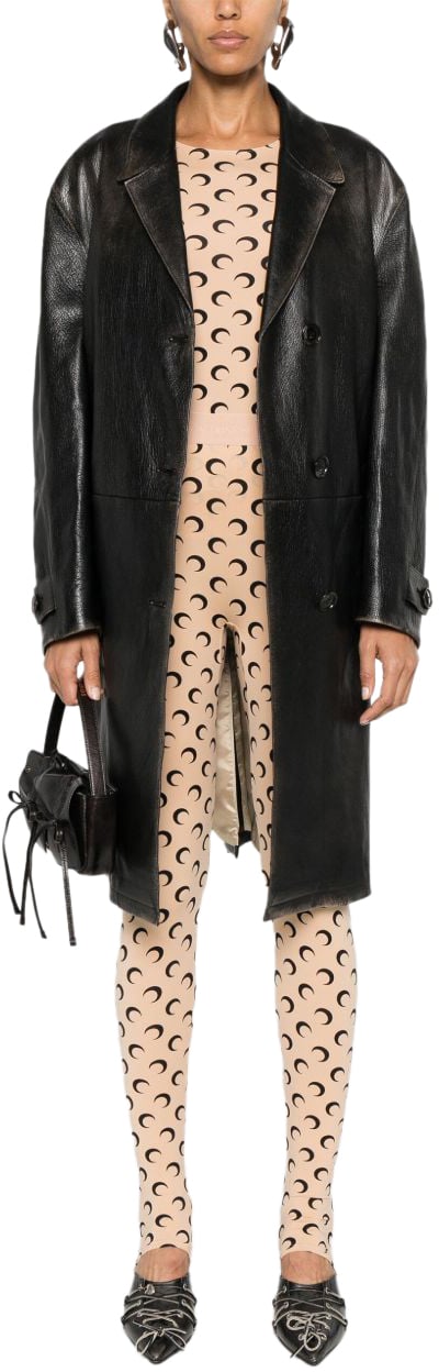 Marine Serre Trousers Beige Beige