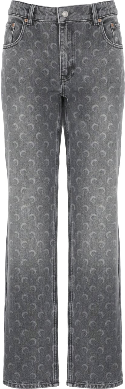 Marine Serre Jeans Grey Grijs
