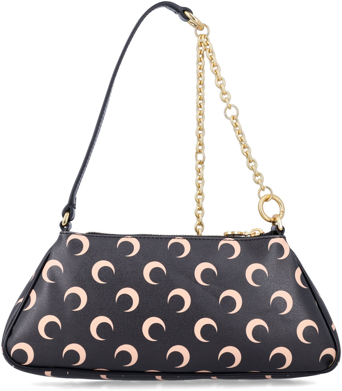 Marine Serre Moon Canvas Baguette Inverse Tan Moon Bruin